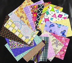 Classic Scrap Pack – 1,000 Pieces – Mixed Sizes No Duplicates – 100% Cotton 5614
