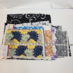 25 Assorted Lace Fabric Samples Lot Floral Guipure Embroidery Craft Sewing