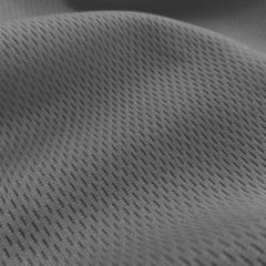 Charcoal Gray Flat Back Dimple Mesh Athletic Uniform Jersey Fabric – 58″ Wide