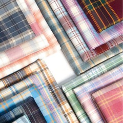 150cm x 50cm Japanese Style Twill Plaid Fabric for DIY Sewing Dress Sofa Cushion