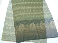 Lot of 6 Fabric Pieces Remnants Scarf Apparel Dresses Crafts Boho Mid Century