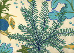 6 Yds Mill Creek Fabric Splish Splash In/door Out/door Drapery Upholstery