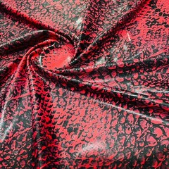 4 Way Stretch Fabric Metallic Scales Animal Print Spandex By Yard for Swimwear