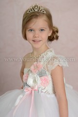New CROCHET Headband STRETCH TUTU DRESS Tube top costume 6″ 8″ 10″ size 0 -12yrs