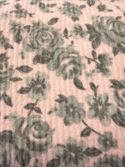 6 Yards 23” Of Printed Cotton Jersey Knit Fabric