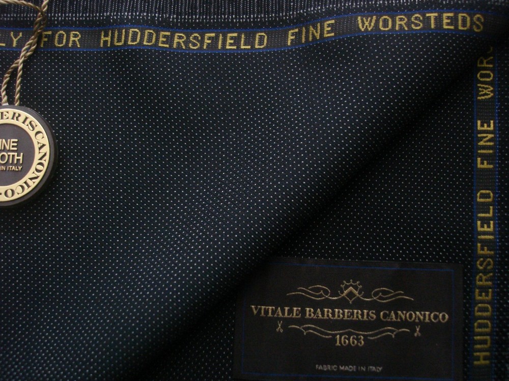 Vitale Barberis Canonico SUPER 110’S WOOL SUITING FABRIC MADE IN ITALY = 3.4 m.