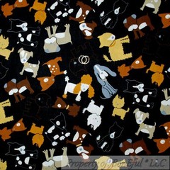 BonEful FABRIC FQ Cotton Quilt VTG Brown FOOTBALL Boy Old World Newspaper Sepia