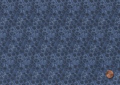 Blue Color LAYER CAKE: 20) 10″ x 10″ Squares, 100% Quilting Cotton Fabric