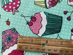 Fabric Pop Cupcakes 42”X 32”By Jo Ann 975