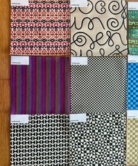 16 Alexander Girard Maharam Fabric samples textiles mid century modern
