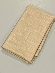 Linen & Cotton Beige Fabric Remnant – 58″L x 36″ New 1 Yard
