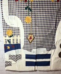 Vtg. Fabric Cut & Sew Panel “Springtime Vest” *VIP Dreamspinners *Size XS-L