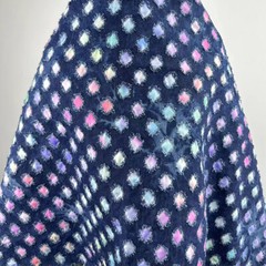Denim Fabric Distressed Ripped Tie Dye By The Metre for Coat Jacket Costume DIY