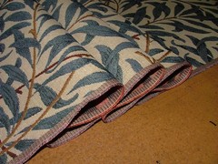 William Morris Tapestry Fabric Willow Bough Blue Curtain Upholstery 15 Metres