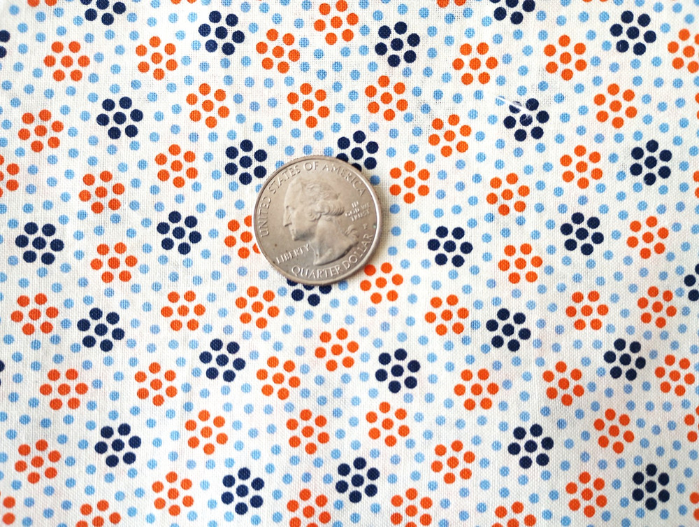 Aunt Grace Polka Dots Judie Rothermel for Marcus Brothers 1. 1/2″ x 44″ Fabric