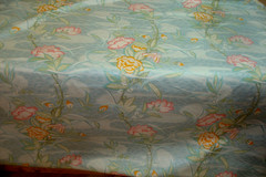 6.5 Yds Schumacher Fabric Nagano Chintz Asian WaterGarden Upholstery 54″ x 234″