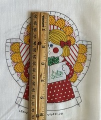 VTG 1976 Spring Mills Cut And Sew Fabric Ornaments Make 6 OR 12