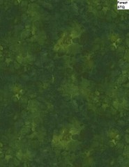 Solid-ish Tone on Tone cotton quilt fabric Timeless Treasure FOREST green 1-5/8y