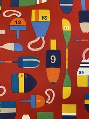 Richloom Fabrics Shipwreck Red Indoor/Outdoor Upholstery