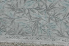 By 1/2 Yd, Gray & Green with Silver Sparkles Quilt Cotton/Hoffman/Windsor,P7105