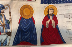 VIP Cranston~ Cotton Fabric~ Cut & Sew Panel~Keepsake Crafts~ Nativity Scene