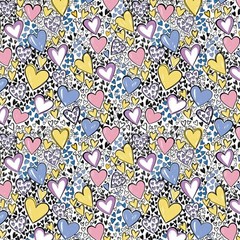 Multi Mysti-Cats Mysticat by Davina Nathan Design for Camelot 44″ Wide BTY