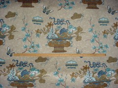11Y GP & J Baker BP10313 Castleton Stone Indigo Drapery Upholstery Fabric