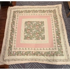 Cottage chic quilt top | unfinished quilt top