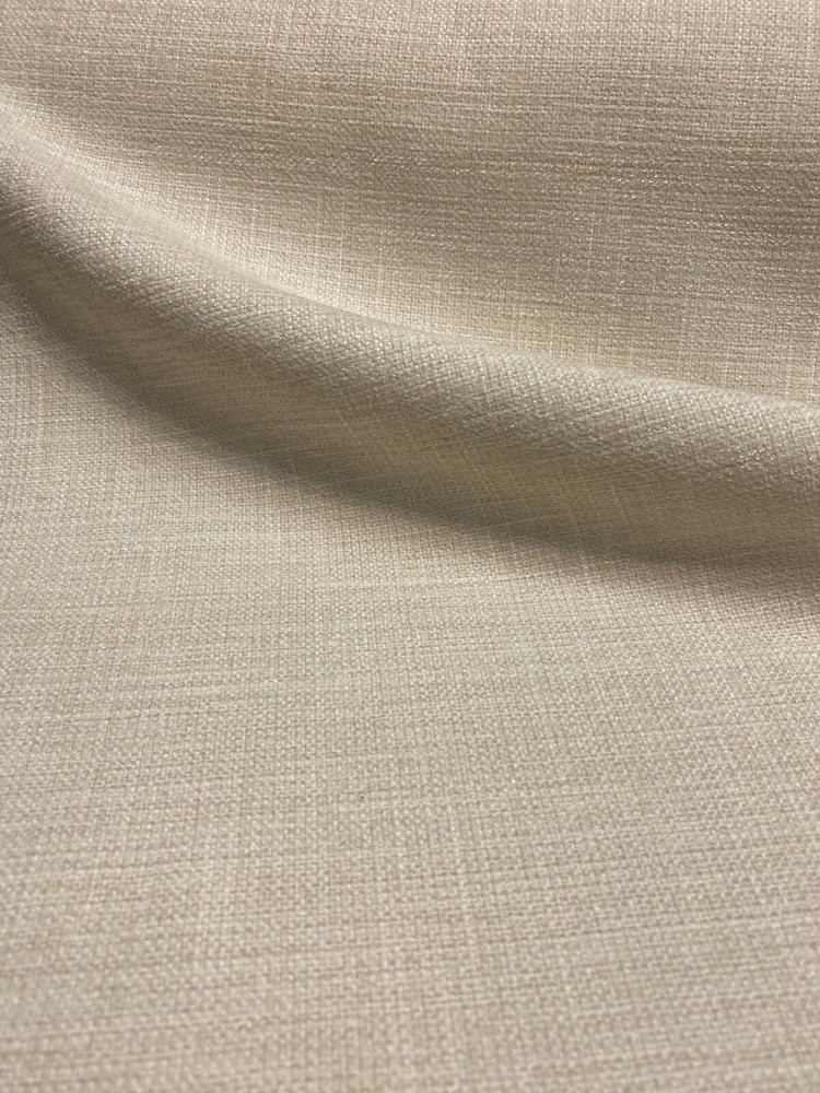 Roxy Cream Bisque Soft Chenille Upholstery Fabric By The Yard