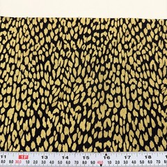 2 pieces Metallic Gold Remnants 7″ & 6″ Cotton Fabric Bundle