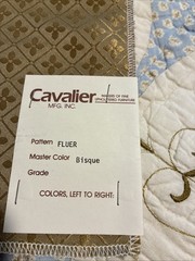 Cavalier Upholstery Fabric Samples (LOT OF 4) ELEGANT PIECES