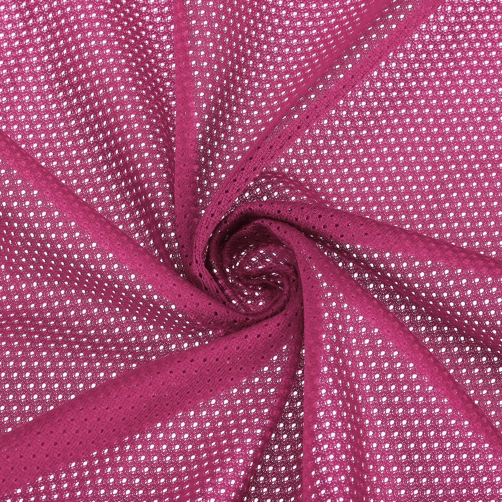 62″ Slightly Elastic Knitted Fabric for Backpack Pockets, Purple Red 5 Yards