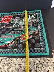 Nascar Bobby Labonte #18 Interstate Batteries Cotton Fabric 6 Design Panels