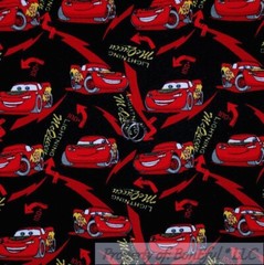BonEful FABRIC FQ Cotton Quilt Flannel Red White Puppy Dog Bone Tiny Baby Calico