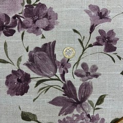3.5 Metres iLiv Amelie Mulberry Linen Fabric Curtain Cushion Upholstery Craft