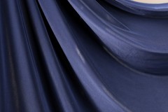 Navy Blue Venechia Stretch Fabric by the Yard, Soft Knit for Dancewear & Dresses