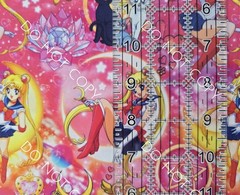 Custom 100% Cotton Woven Fabric Anime Sailor Moon Pink By The 1/4 Yard 9×56