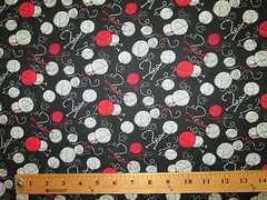YARN BALLS KNITTING NEEDLES KNITTERS COTTON FABRIC BTHY