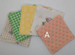 3″ fabric squares – patterns and more- 50 Count – Great For crafts and quilting