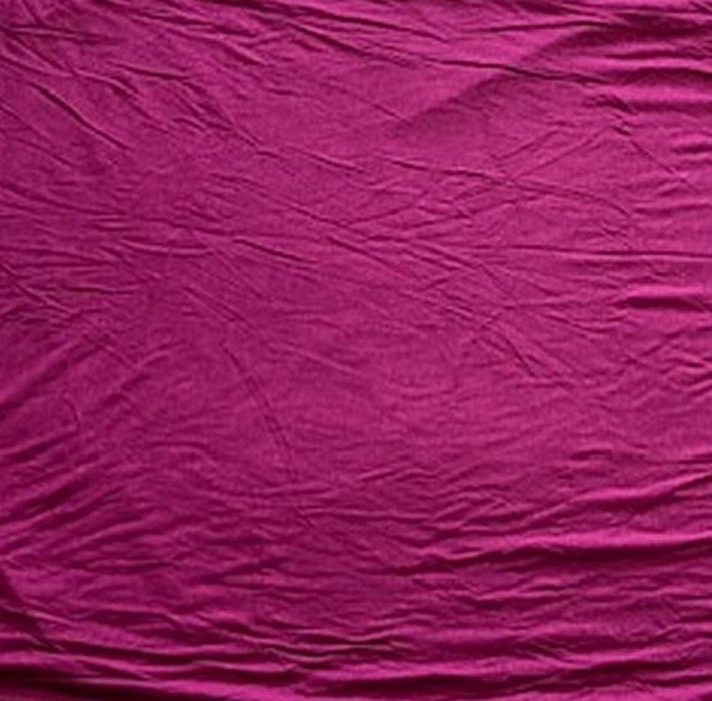 2 Yards Slub Rayon Jersey Knit Dahlia – 100% Rayon – Magenta Color