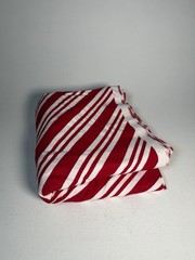 Flannel Fabric JOANN Red White Candy Cane Stripe 42” x 176” 4.89 Yards