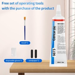 Strong Waterproof Fabric Glue – Clear Liquid Stitch Adhesive for Clothes & Patch