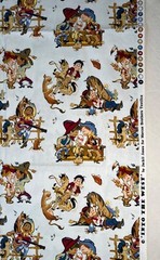 Fabric RARE Into The West by Jackie Jones Marcus Bros Retro Cowboys 30 L x 45” W