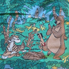 Disney The Jungle Book Vintage Flat Sheet Duvet Cover Single Side