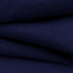 NSGZ Linen Fabric by The Yard, 61 Inch Wide Navy Blue Blend Cloth, 60% Linen …