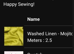 Blackbird Fabrics Washed Linen – Mojito – 2.5 meters