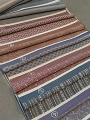 Vintage Japanese Kimono Sample Bolt Silk Fabric Kyo-zome 33 Patterns 12m Unused
