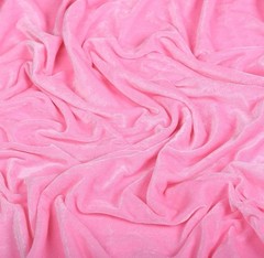 Pack of 20 Yard x 60” Wide Stretch Velvet Fabric for Apparel or Upholstery