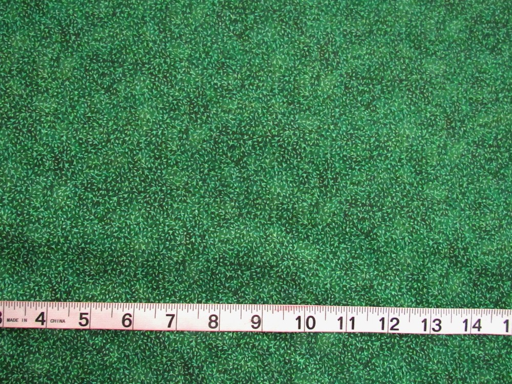 1 yd 100% Cotton Fabric “Itsy Bitsy Blender” Hunter Green