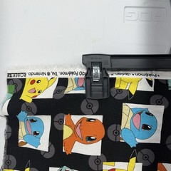 Pokemon Cotton Fabric By Robert Kaufman. Pikachu, Charmander, Bulbasaur, 40”x17”